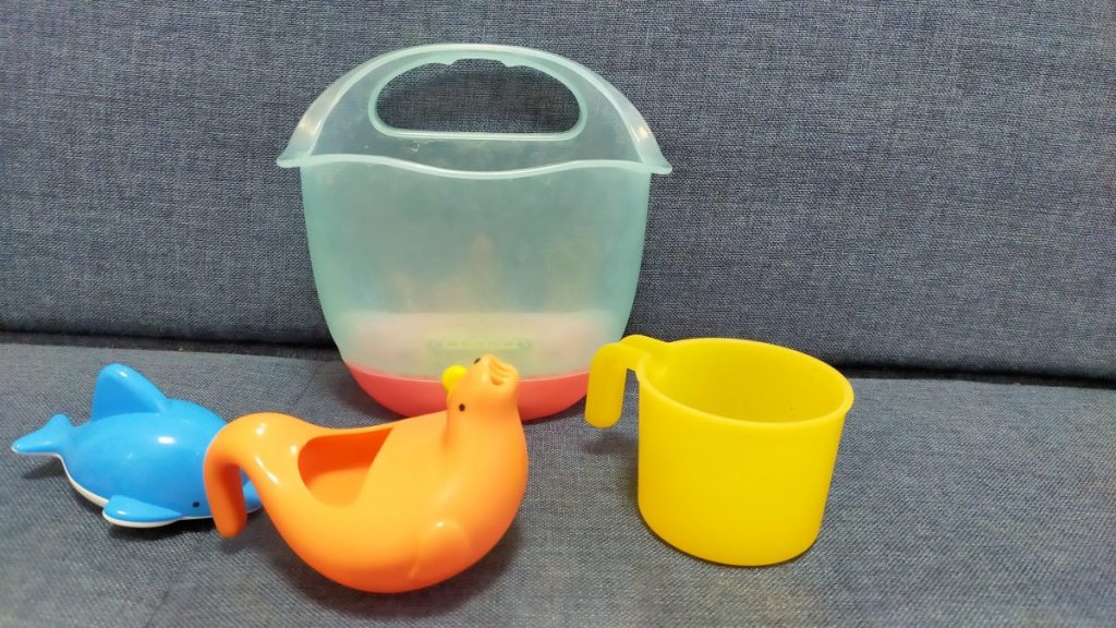 こどもちゃれんじベビーのお気に入りおもちゃ「おふろあそびセット」