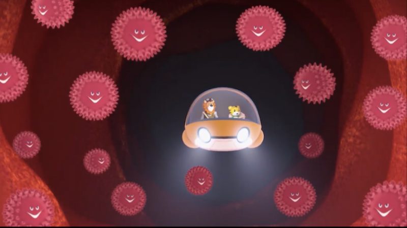 こどもちゃれんじすてっぷ しまじろうクラブ 「からだのふしぎたんけん!/かぜのふしぎ」という動画