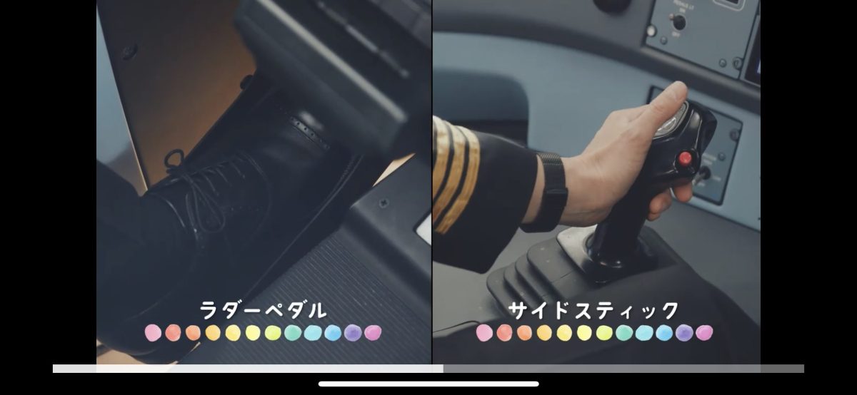 こどもちゃれんじTV ラダーペダルとサイドスティック